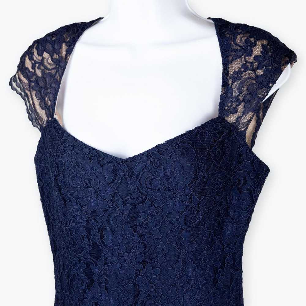 Lauren By Ralph Lauren LRL Evening Navy Blue Lace… - image 2