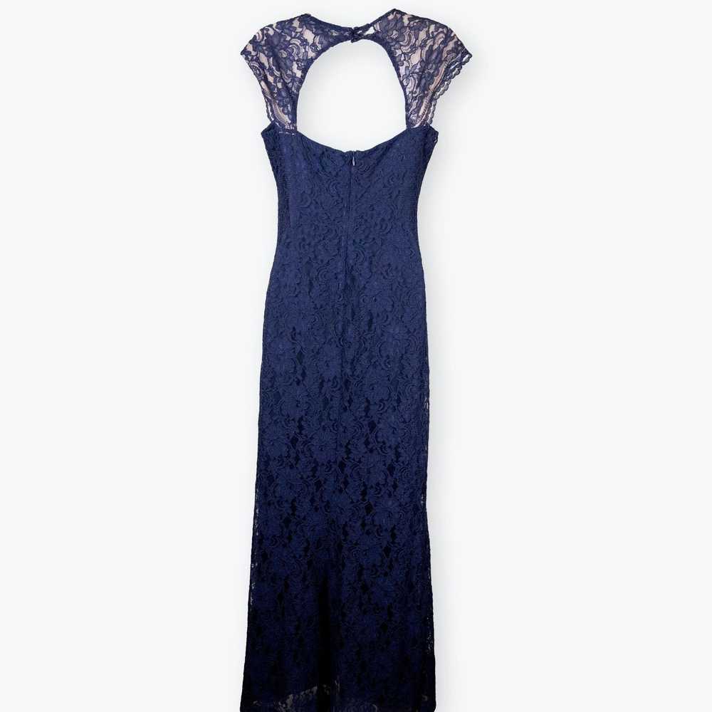 Lauren By Ralph Lauren LRL Evening Navy Blue Lace… - image 4