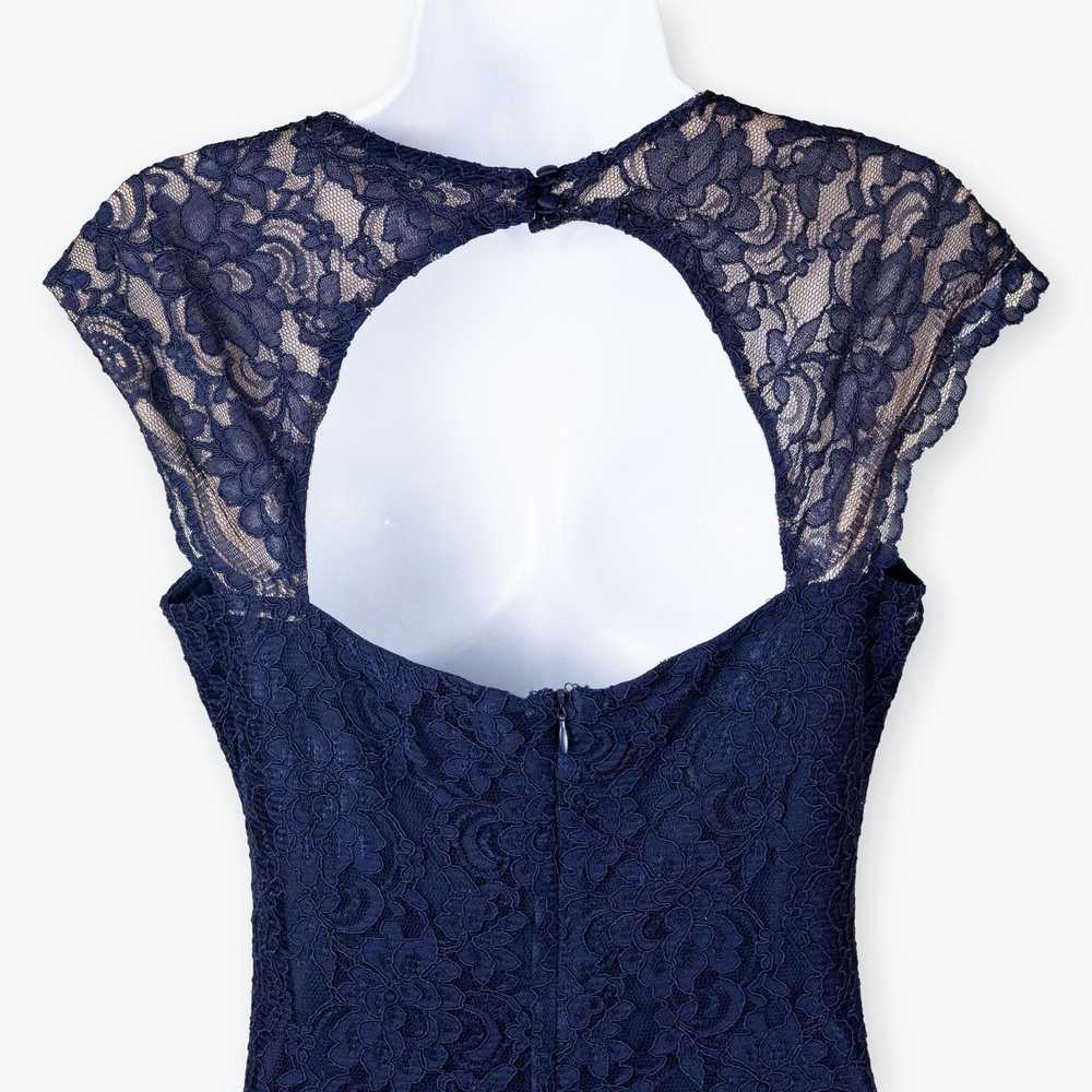 Lauren By Ralph Lauren LRL Evening Navy Blue Lace… - image 5