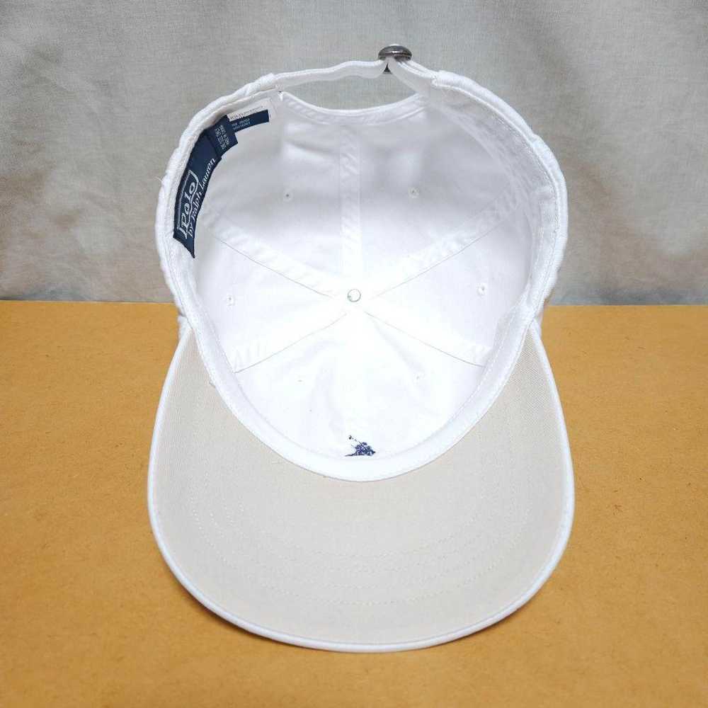 POLO Cap White Polo Ralph Lauren Pony Vintage - image 6