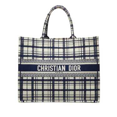 Dior Book Tote cloth tote