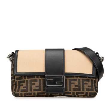 Fendi Baguette leather crossbody bag