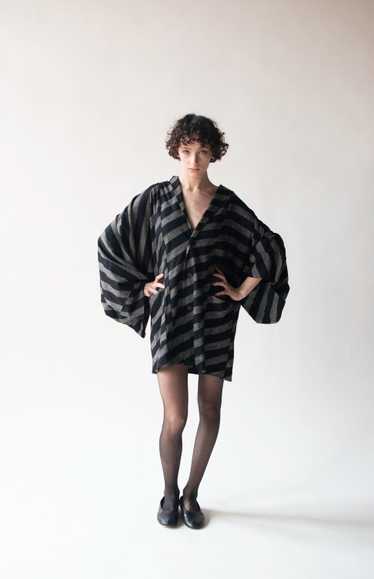 トップス Issey Miyake 90s Deformation Knit Issey Miyake 90s mixed pattern sweater — JAMES VELORIA