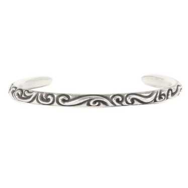 Chrome hearts bangle scroll - Gem