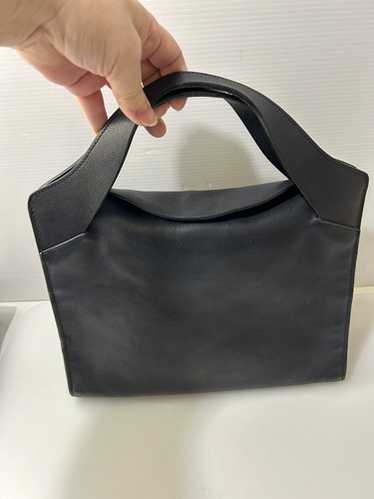 【良品】WAKO×MAURO GOVERNA CALLIE GOBO BLACK Mauro governa tote - Gem