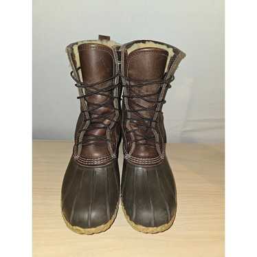 Vintage L.L. Bean Shearling Lined Bean Boots women