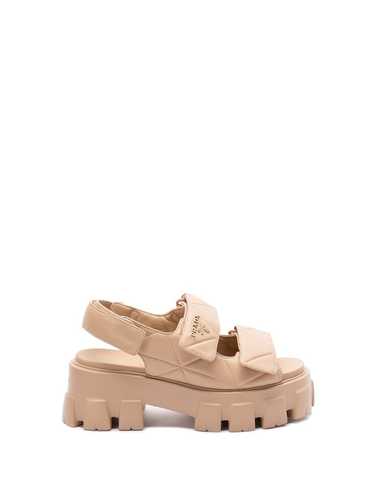 Prada Prada `monolith` Nappa Leather Sandals Size 