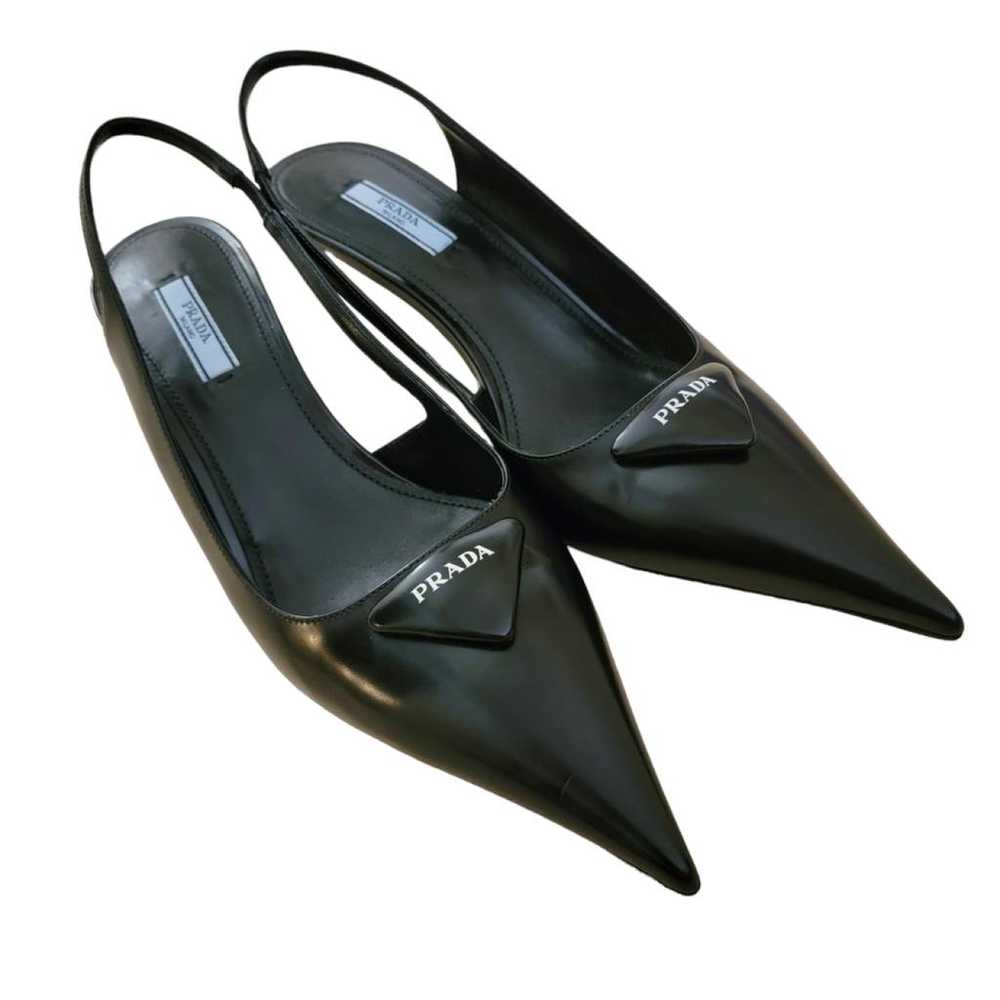 Prada Leather heels - image 11