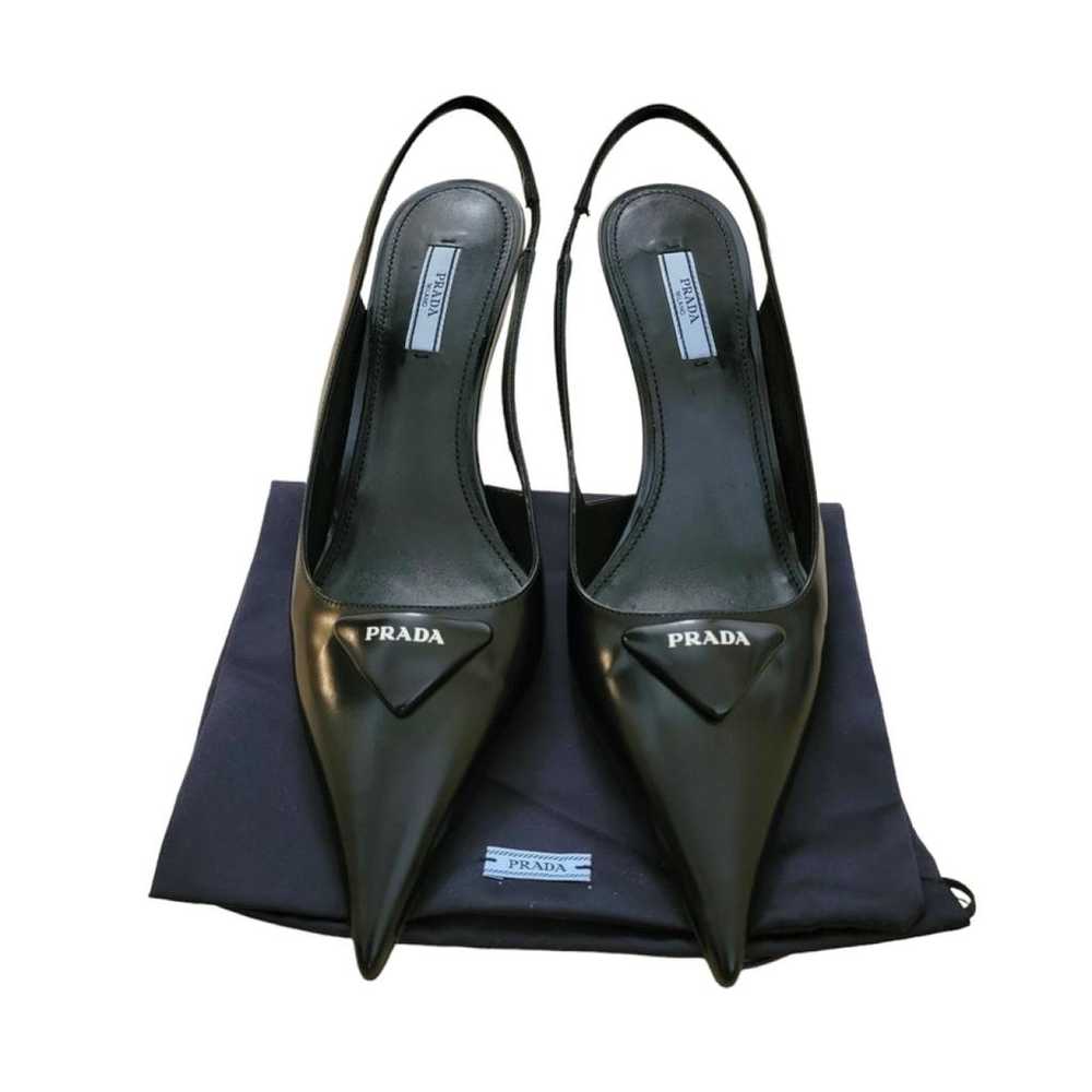 Prada Leather heels - image 2