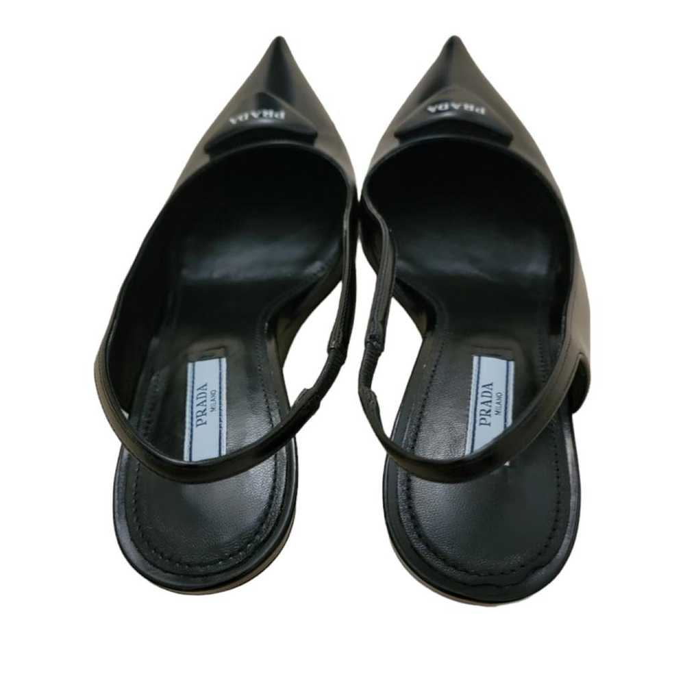 Prada Leather heels - image 5
