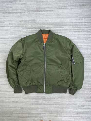 80sUSA製USAF MA-1 BRANDED GARMENT IDEAL Men's MA-1 Bomber Jacket (Heritage) – Classic Colors | Alpha
