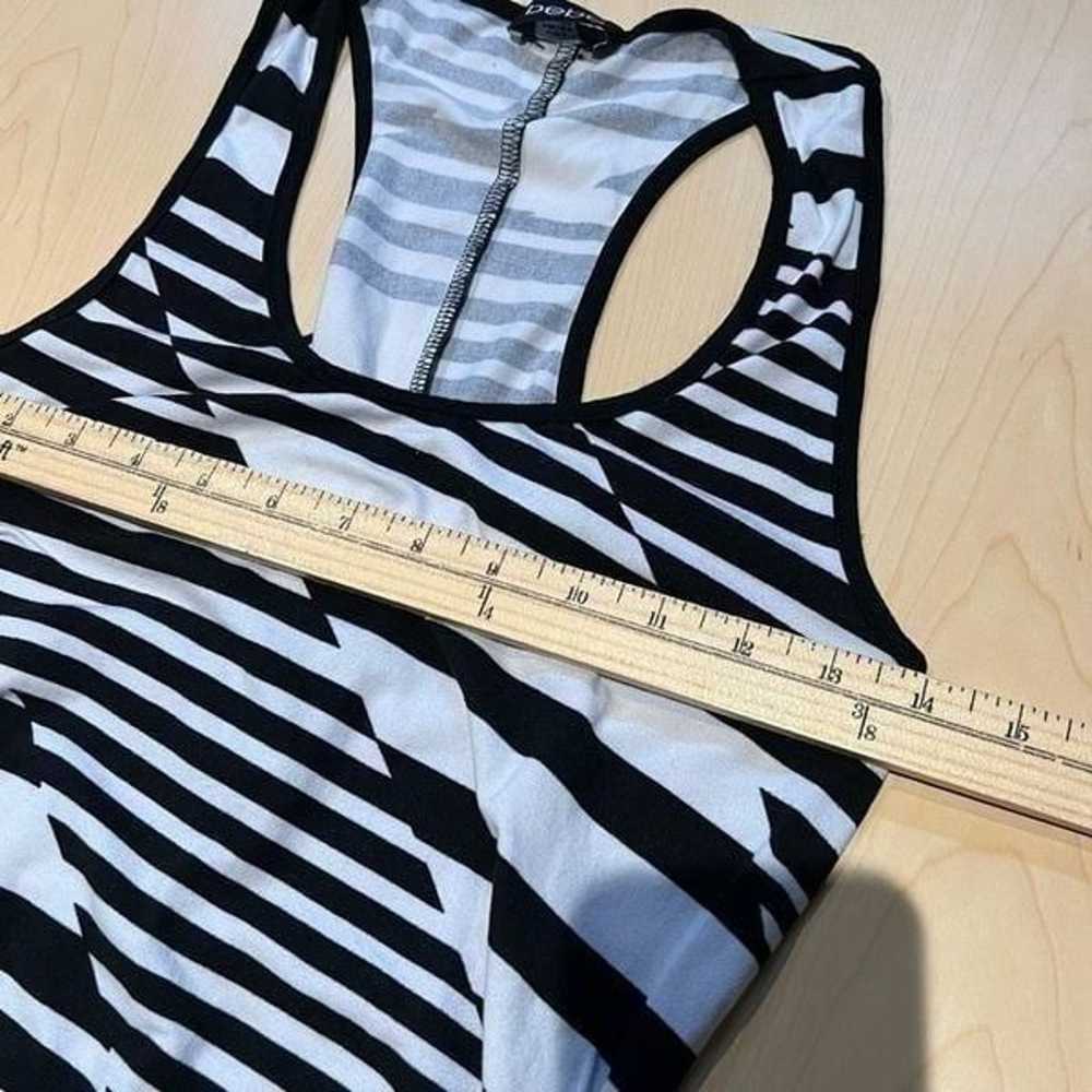 Bebe Maxi Dress Womens Medium Stripe  Racerback B… - image 10