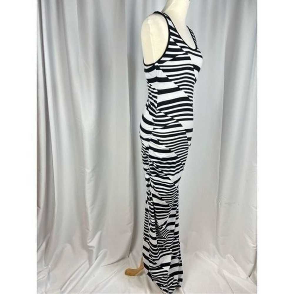 Bebe Maxi Dress Womens Medium Stripe  Racerback B… - image 3