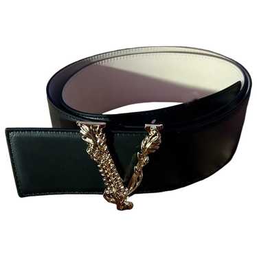 Versace Virtus leather belt