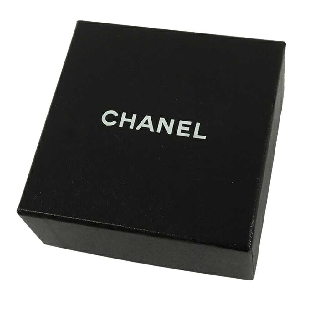 Gold Chanel Gold Plated CC Round Clip On Earrings - image 6