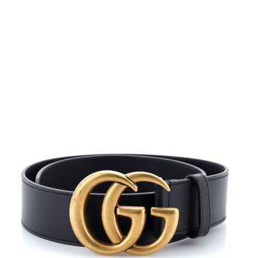 GUCCI GG Marmont Belt Leather Wide 70