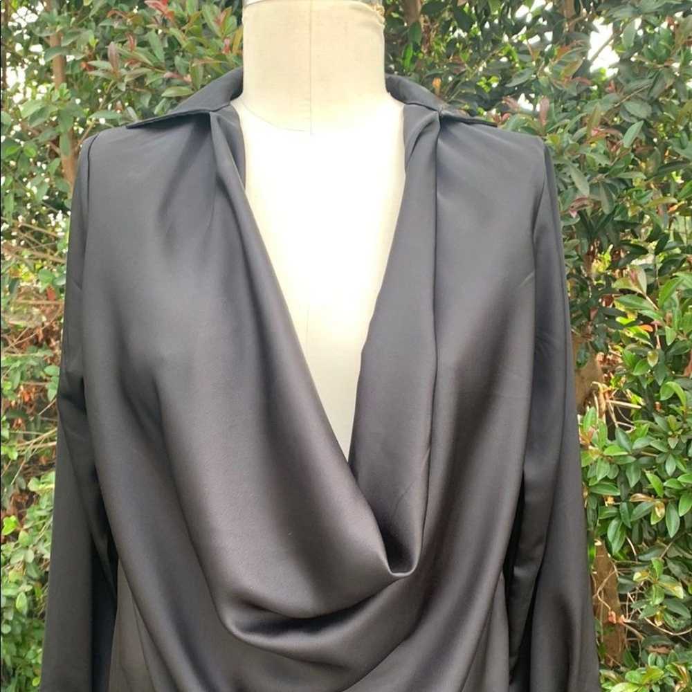 Venti6 Satin Draped Dress - image 5