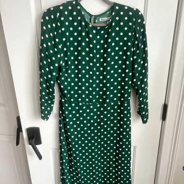 Reformation polka dot dress