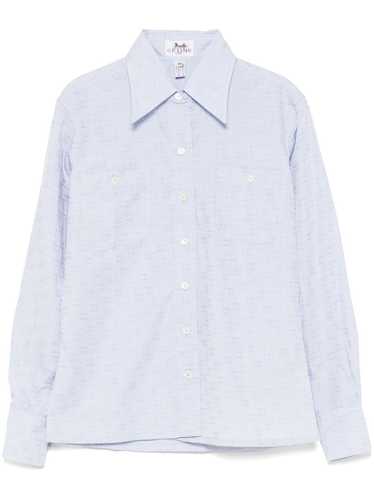 Céline Pre-Owned 1990-2000s monogram shirt - Blue