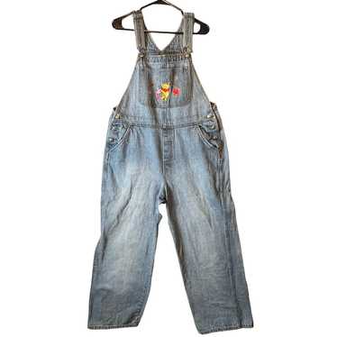 Vintage 1990's Disney Winnie the Pooh Denim Wide … - image 1