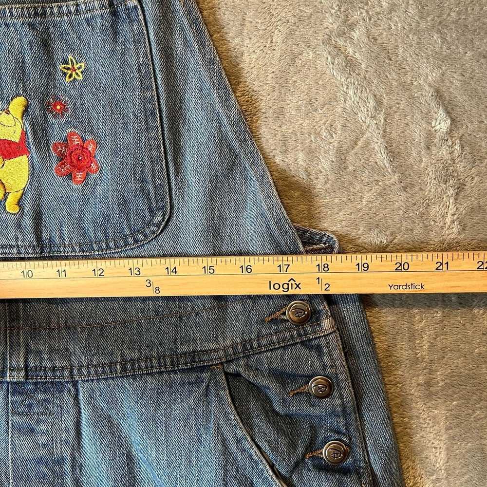 Vintage 1990's Disney Winnie the Pooh Denim Wide … - image 3