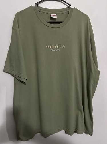 Supreme classic logo tee - Gem