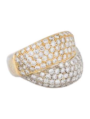 Ring 18K White Gold & 18K Yellow Gold - image 1