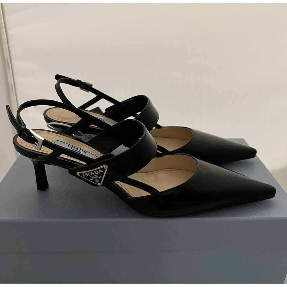 Prada Leather heels - image 2