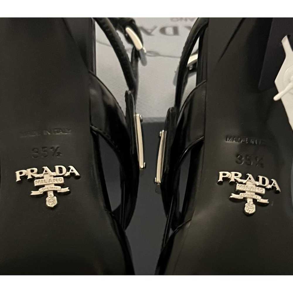Prada Leather heels - image 4