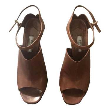 Prada Leather heels - image 1