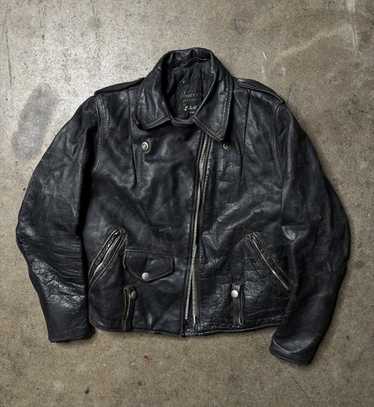 GLADHAND×SCHOTT　ONE STAR RIDER　M One Star Perfecto® Leather Motorcycle Jacket