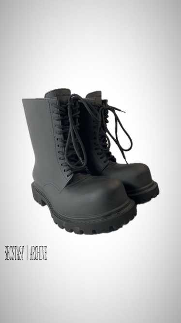 美品 BALENCIAGA バレンシアガ STEROID BOOTS ステロイド ブーツ