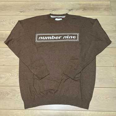 Number (N)ine ダークブラウン ニット帽 NUMBER(N)INE 2003AW カート期 バルーンニットキャップ NUMBER