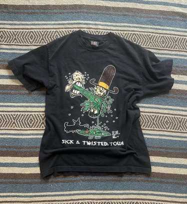 KORN SICK & TWISTED TOUR コーン長袖シャツ Korn Long Sleeve Sick and Twisted Tour Shirt – BAD