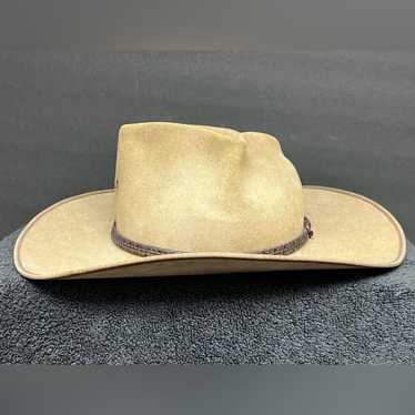 Akubra Hat The Arena Black Imperial Quality Fur Felt 58 | eBay
