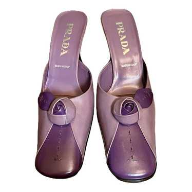 Prada Leather heels - image 1