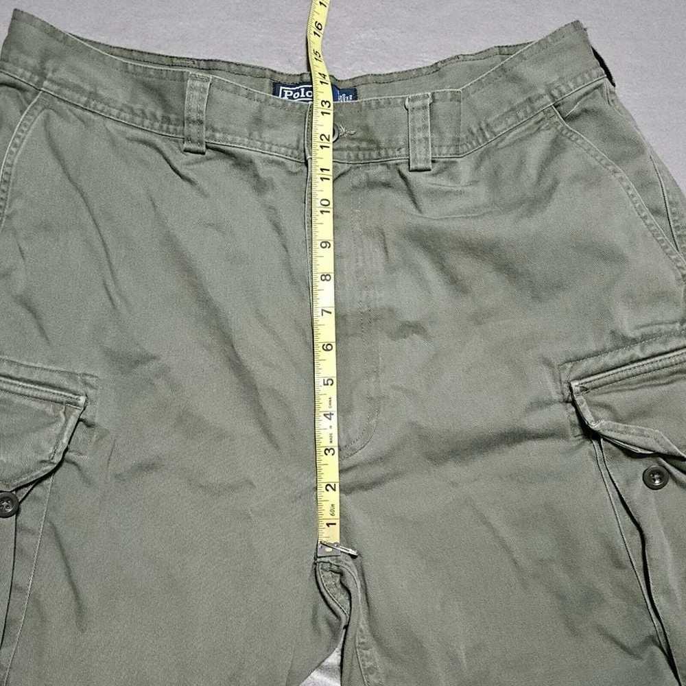 Polo Ralph Lauren Cargo Shorts Mens Sz 38 Green C… - image 9