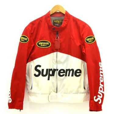 新太Supreme x Vanson Leathers Cordura Supreme Vanson Leathers Cordura Denim Jacket Black | Hype