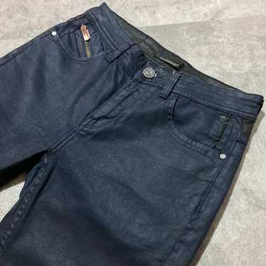 【ZARA MAN】Zara Man BLACK TAG Coated Denim Pants