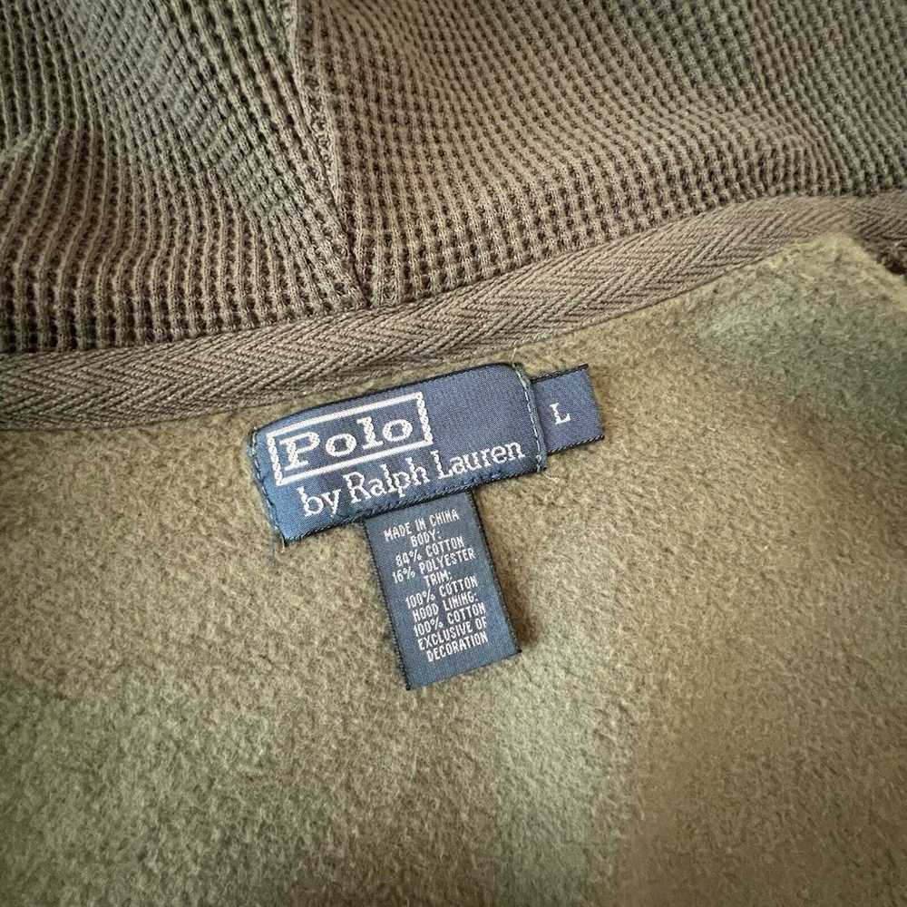 Vintage 90s Polo Ralph Lauren Hoodie Men’s Size L… - image 6