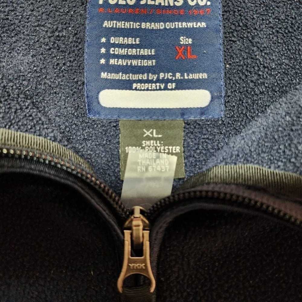 VINTAGE RALPH LAUREN POLO JEANS CO SIZE XL FLEECE… - image 5