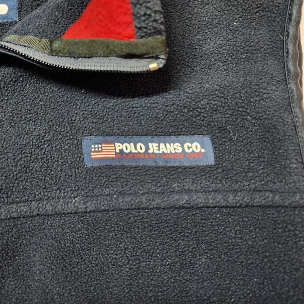 VINTAGE RALPH LAUREN POLO JEANS CO SIZE XL FLEECE… - image 6