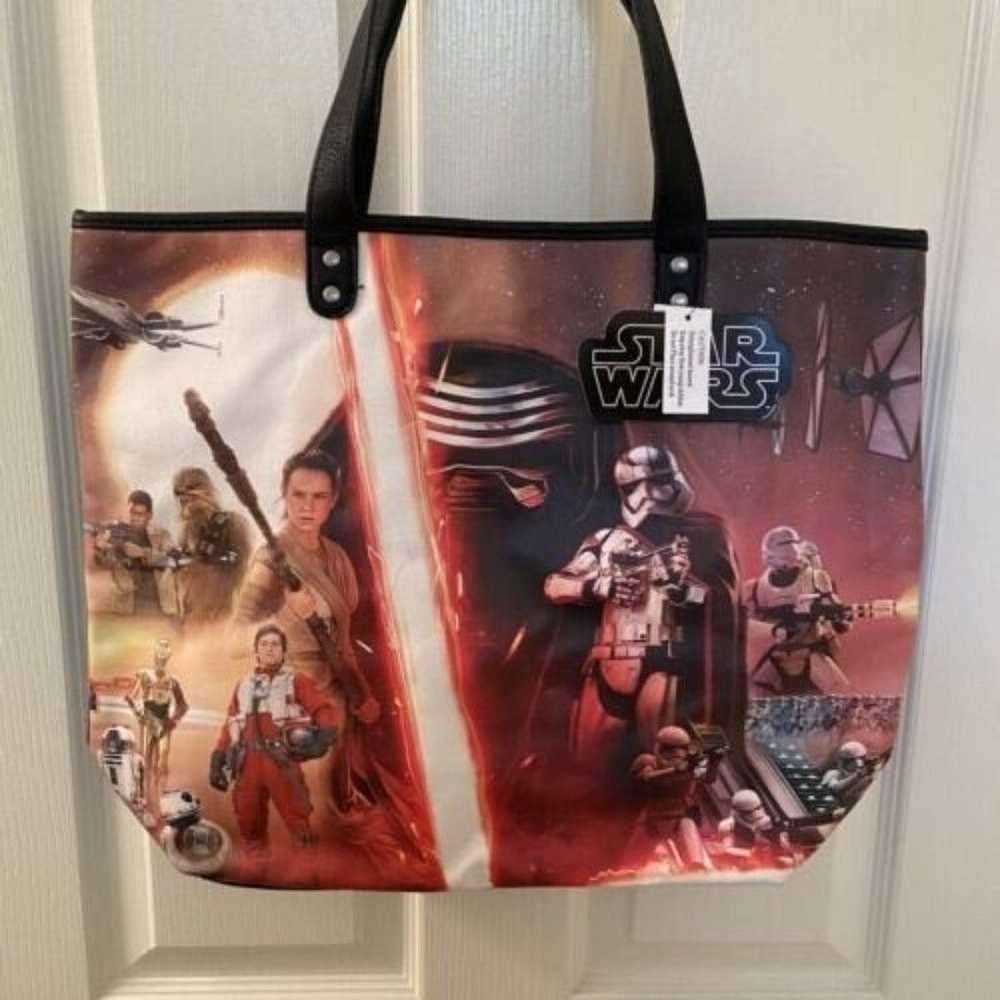 Loungefly Star Wars Tote Bag Purse The Force Awak… - image 3