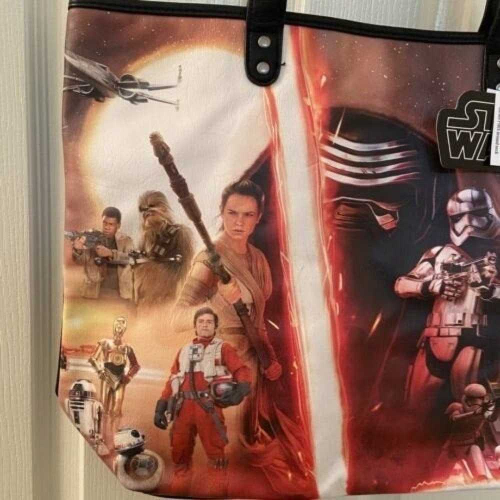 Loungefly Star Wars Tote Bag Purse The Force Awak… - image 4