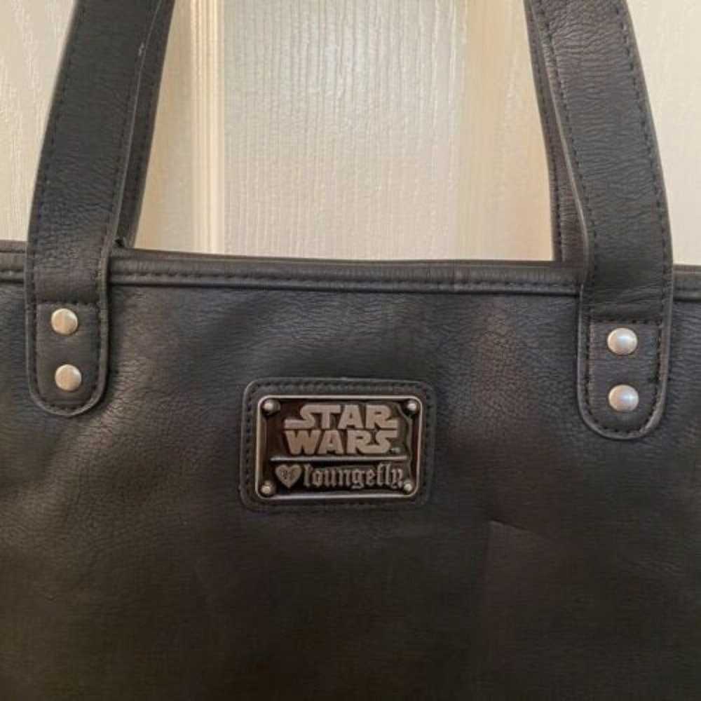 Loungefly Star Wars Tote Bag Purse The Force Awak… - image 9