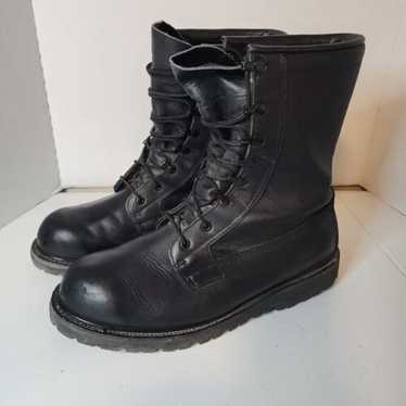 米軍　GORE-TEX　BATES　コンバットブーツ　11460　Vibram 米軍 GORE-TEX レザーコンバットブーツ ブラック BATES 11460
