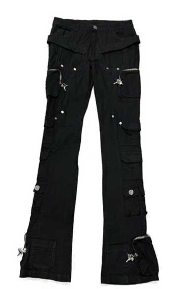 パンツ GUAPI ALL BLACK SUPER STACKED DENIM 30 GUAPI All Black Super Stacked Denim (Black) – The Shop 147