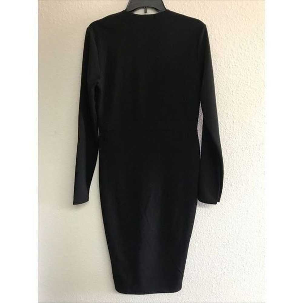 Pretty Little Thing Women Dress 8 Black Long Slee… - image 4