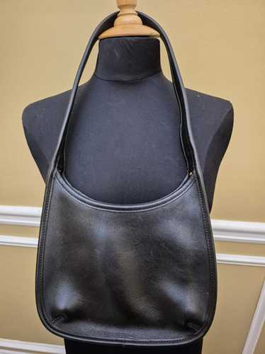OLD COACH ergo mini ミニエルゴ ブラック 本革 レザー オールドコーチ ERGO MINI ZIP ショルダーバッグ ブラック 黒 2