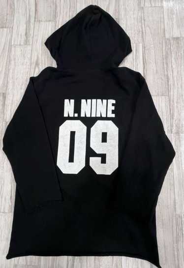 Number (n)ine hoodie black - Gem